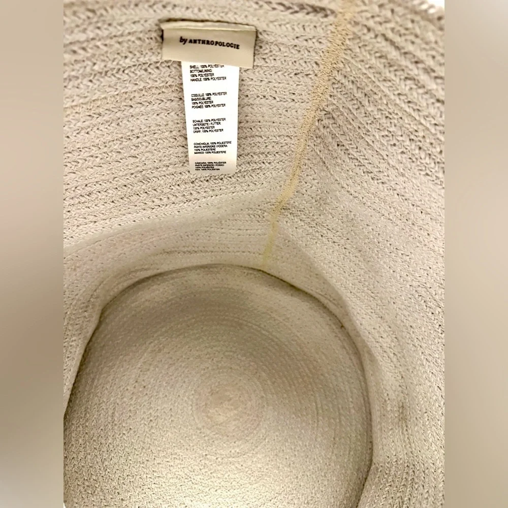 Anthropologie Celma Indoor Outdoor Storage Basket NWOT